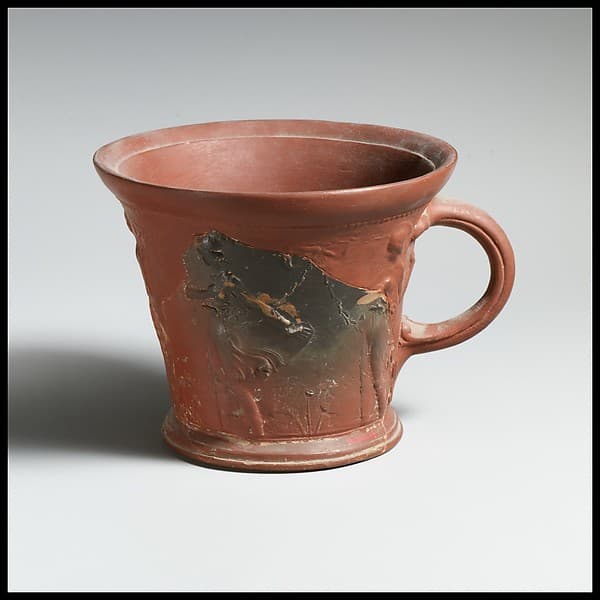 Terracotta cup