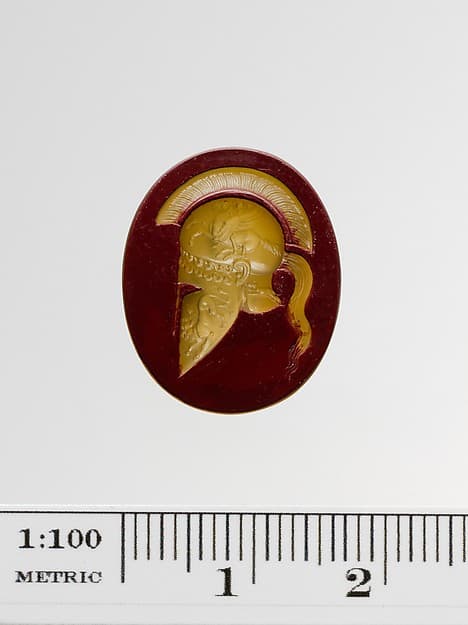 Red jasper ring stone
