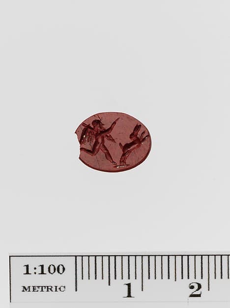 Red jasper ring stone