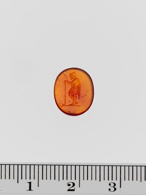 Carnelian ring stone