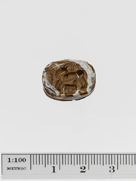 Agate scarab