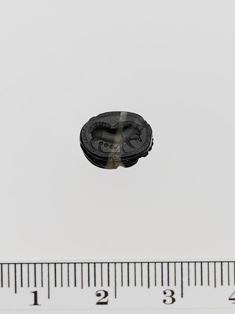 Agate scarab
