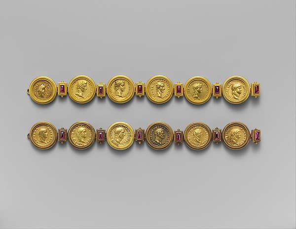 Gold aurei of the Twelve Caesars