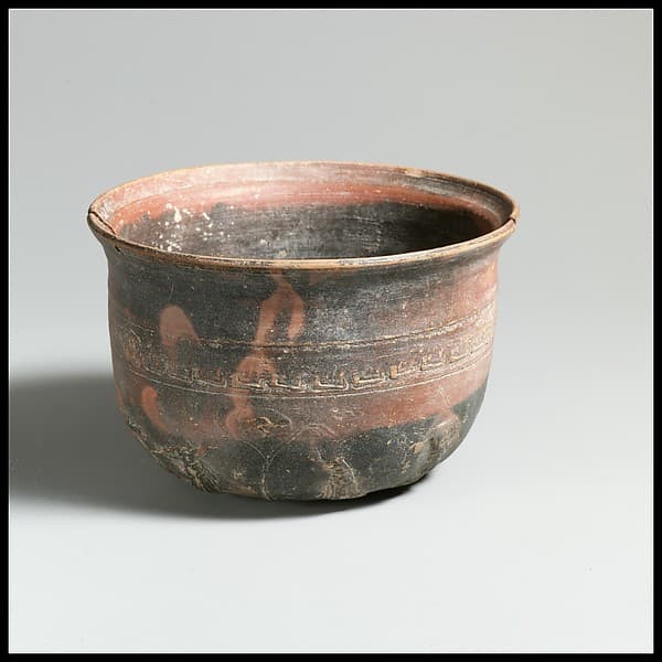 Terracotta Megarian bowl