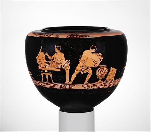 Terracotta dinos (deep round-bottomed bowl), by Group of Vienna 4013