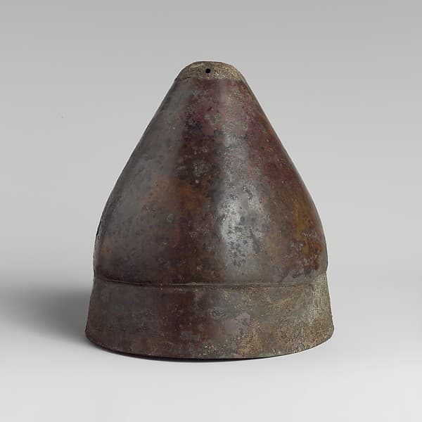 Bronze pilos (helmet of conical shape)