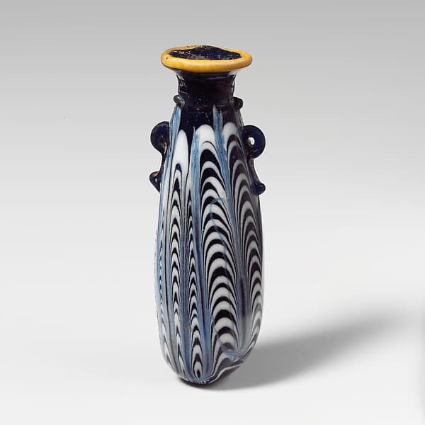 Glass alabastron (perfume bottle)