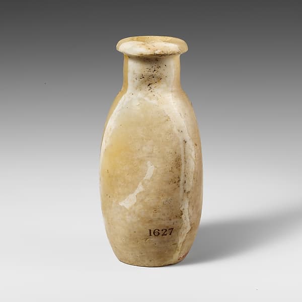 Alabaster flask