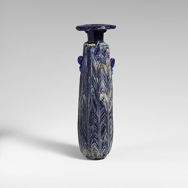 Glass alabastron (perfume bottle)