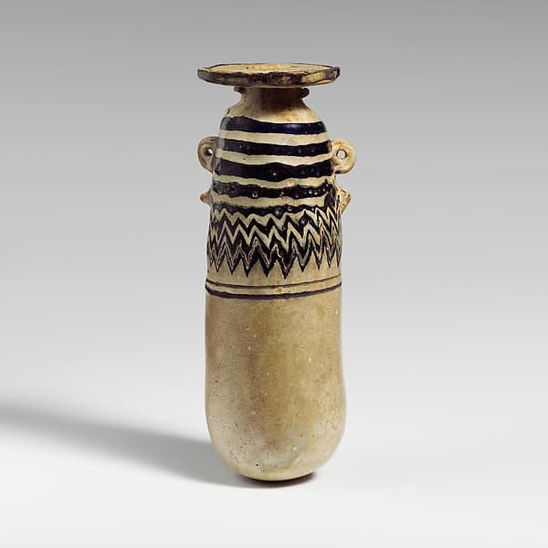 Glass alabastron (perfume bottle)