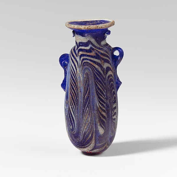 Glass alabastron (perfume bottle)