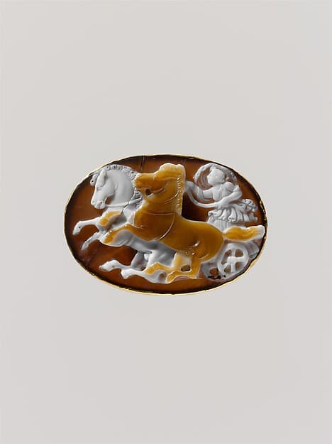 Sardonyx cameo of Aurora driving her chariot