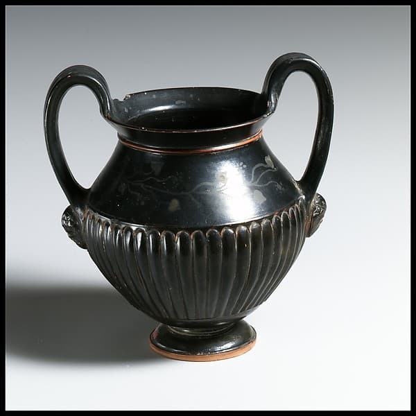 Terracotta kantharos (drinking cup with high handles), by Xenon Group