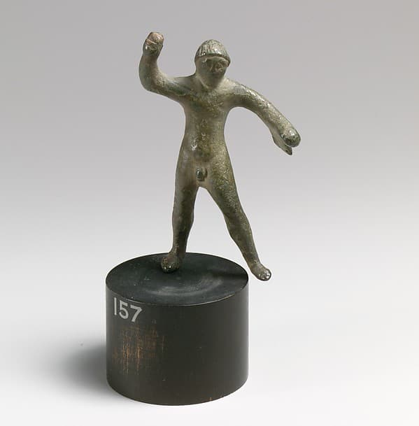 Bronze statuette of Herakles