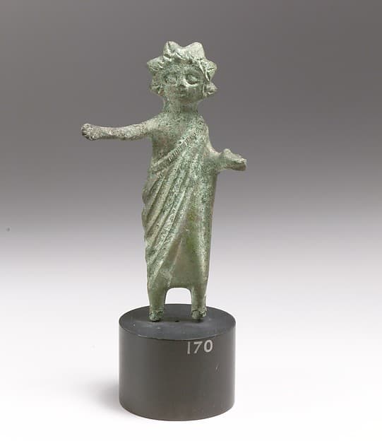 Bronze statuette of a priest or offrant