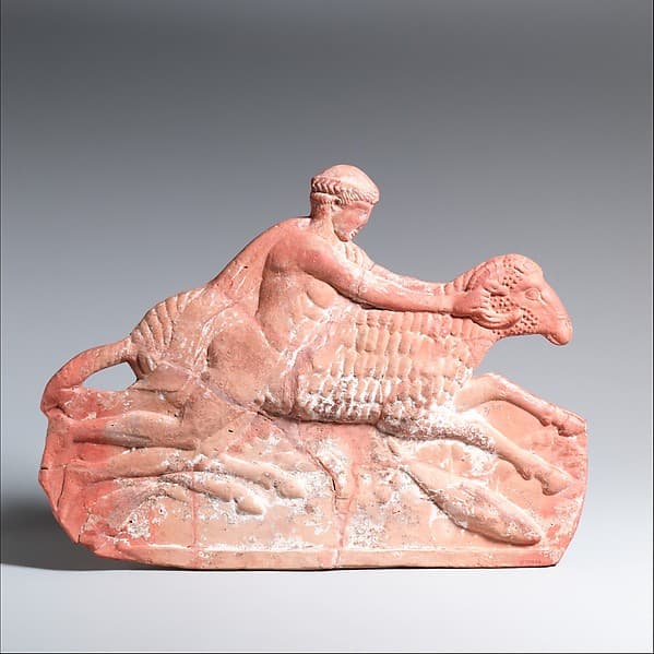 Terracotta plaque