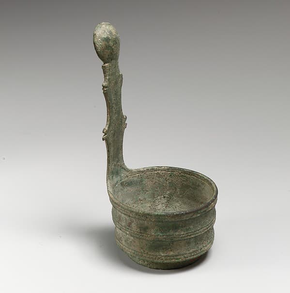 Bronze simpulum (ladle)
