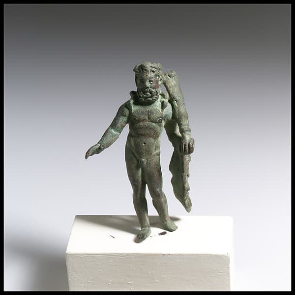 Bronze statuette of Hercules