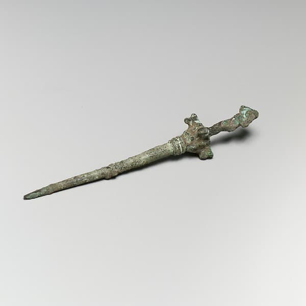Bronze pin