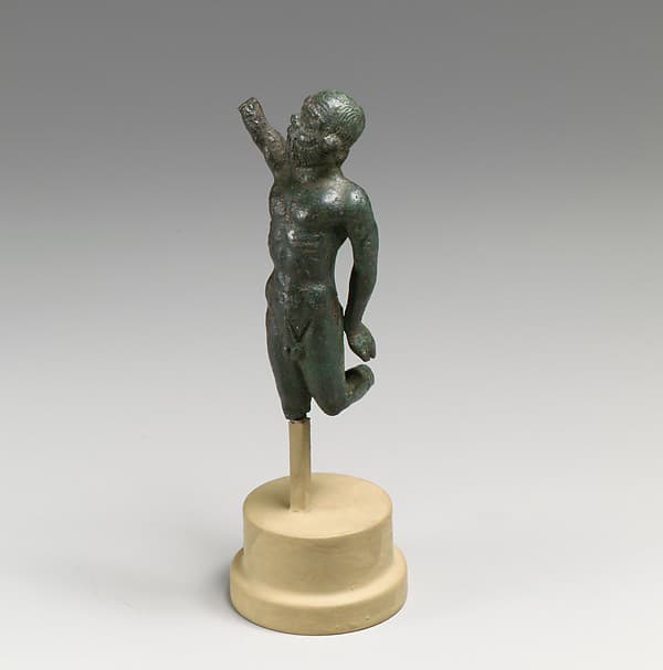 Bronze satyr