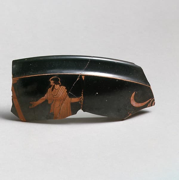 Kylix Fragment, by Carlsruhe Painter