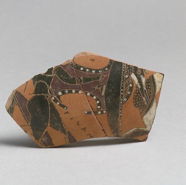 Neck-amphora, Tyrrhenian fragments, by Prometheus Painter