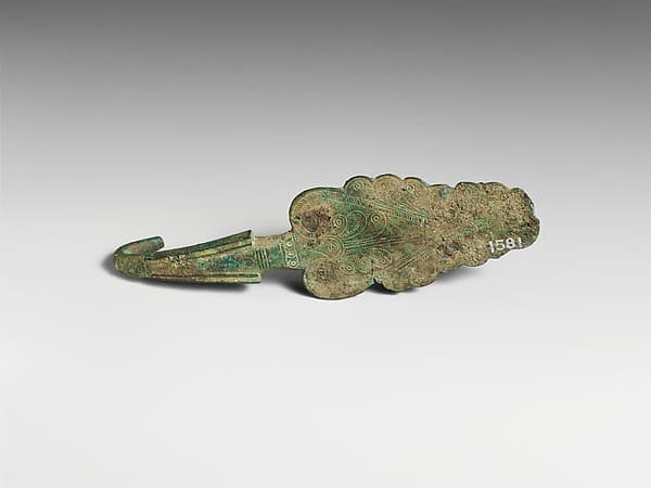 Bronze hook from a belt