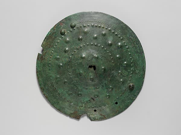 Bronze shield boss
