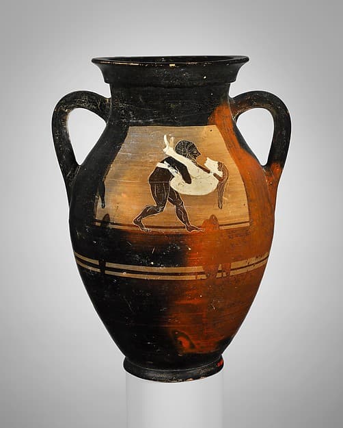 Terracotta amphora (jar), by Painter of Munich 833