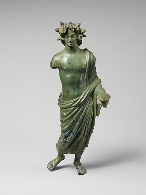 Bronze statuette of a solar deity