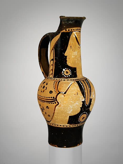 Terracotta oinochoe (jug), by Torcop Group