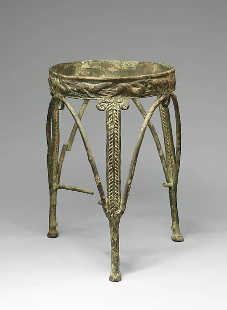 Bronze rod tripod