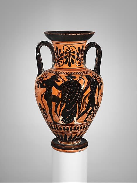 Neck-amphora, by Red-Line Painter