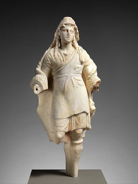 Marble statuette of Dionysos