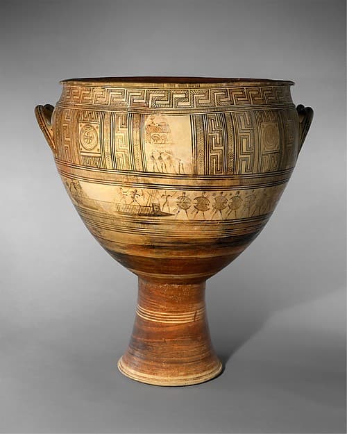 Terracotta krater, by Workshop of New York MMA 34.11.2
