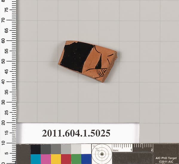 Terracotta fragment of a kylix (drinking cup), by Thorvaldsen Group