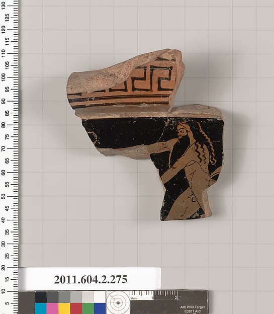 Terracotta fragment of a volute-krater (bowl for mixing wine and water)
