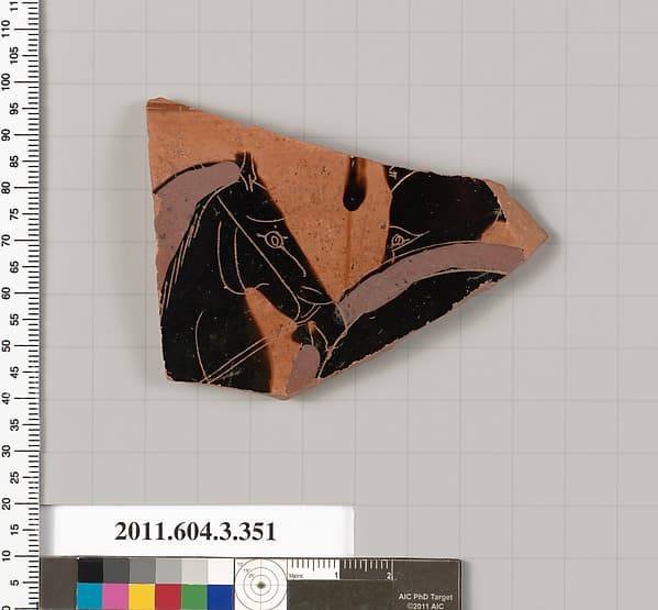 Terracotta fragment of a neck-amphora (jar)