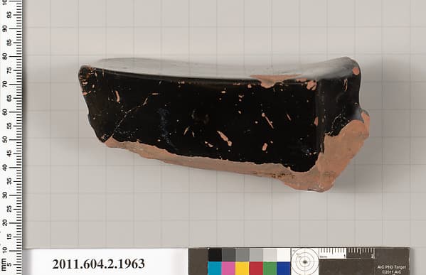 Terracotta fragment of a bell-krater (bowl for mixing wine and water)
