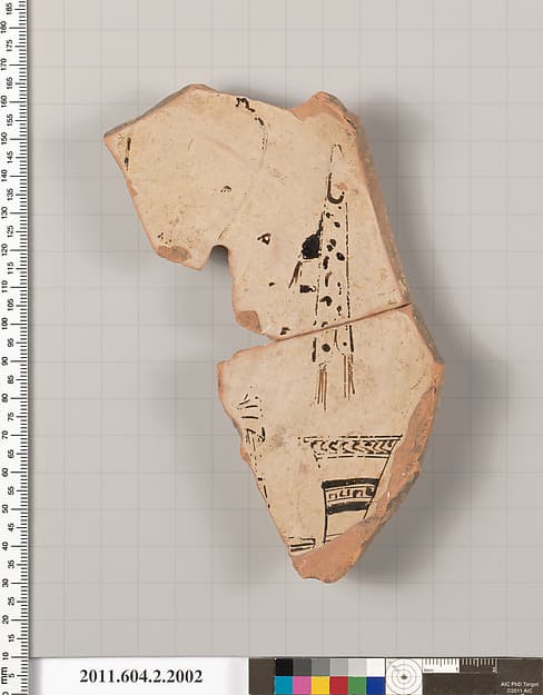 Terracotta fragment of a plate
