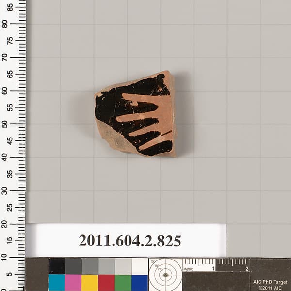 Terracotta fragment of a bell-krater (bowl for mixing wine and water)