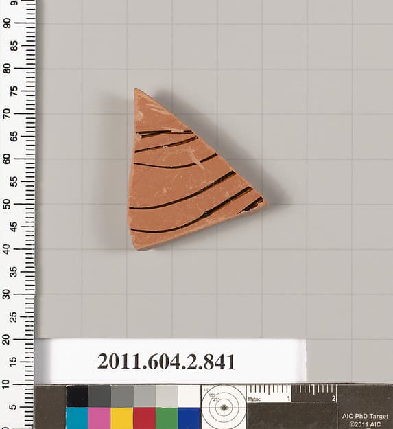 Terracotta fragment of a bell-krater (bowl for mixing wine and water)