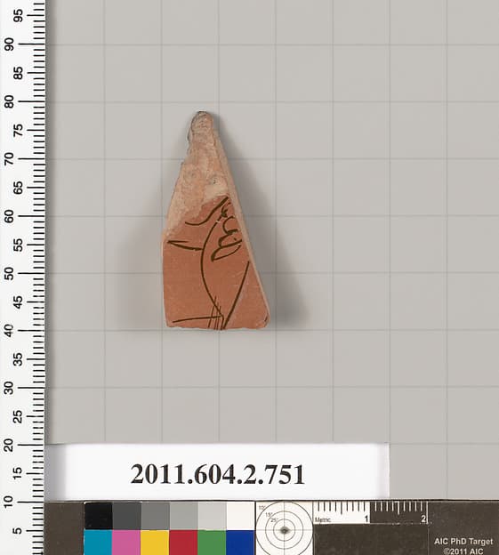 Terracotta fragment of a calyx-krater (bowl for mixing wine and water)