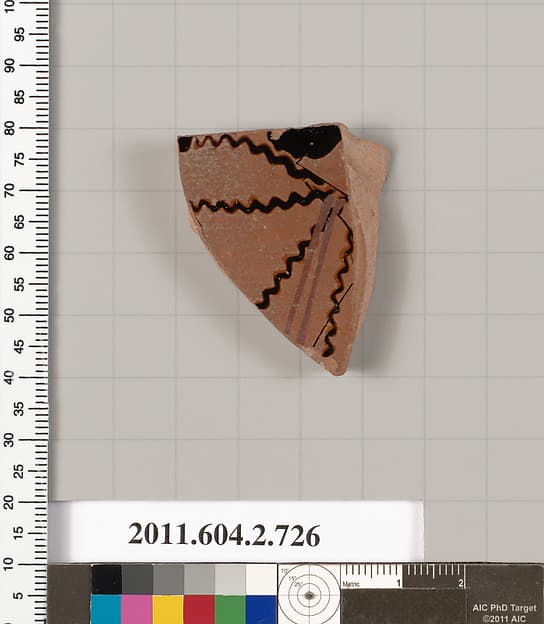 Terracotta fragment of a calyx-krater (bowl for mixing wine and water)