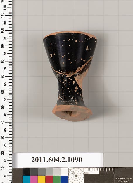 Terracotta fragment of a lekythos (oil flask)