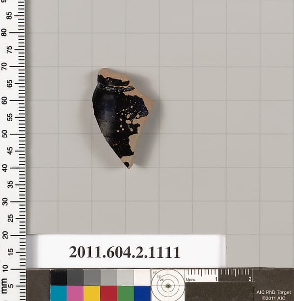 Terracotta fragment of a lekythos (oil flask)