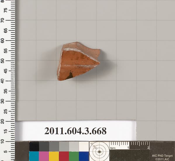 Terracotta fragment of a volute-krater (bowl for mixing wine and water)
