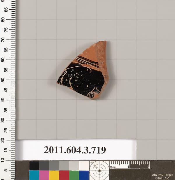 Terracotta fragment of a hydria (water jar)