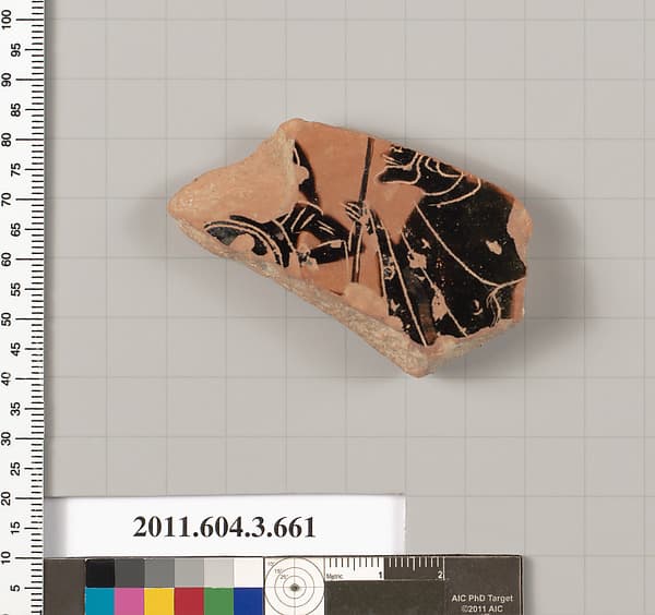 Terracotta fragment of a volute-krater (bowl for mixing wine and water)