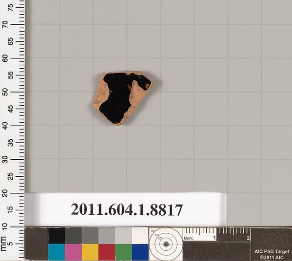 Terracotta fragment of a kylix (cup)